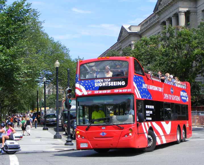 Open Top Sightseeing Washington DC Alexander Dennis Enviro500 10